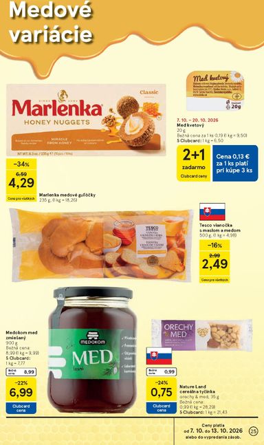 Leták Tesco - Tesco supermarket od 07.10. do 13.10. - strana 25