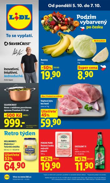 Leták Lidl - Lidl od 05.10. do 07.10. - strana 1
