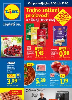 Lidl katalog od ponedjeljka 05.10.