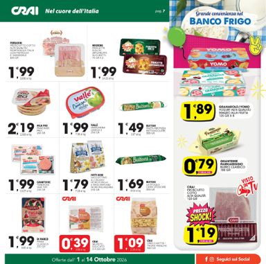 Volantino Crai - Crai - Palermo, Sicilia valido dal 01/10 al 14/10 - pagina 7