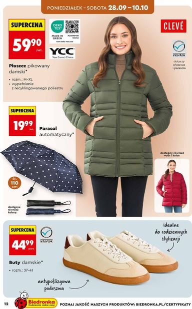 Gazetka Biedronka - Biedronka - Hity i inspiracje od 28.09. do 10.10. - strona 12