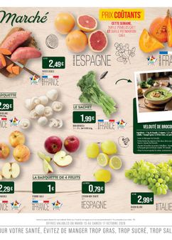 Catalogue Match de du mardi 13/10