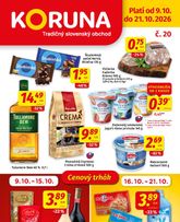 Koruna leták