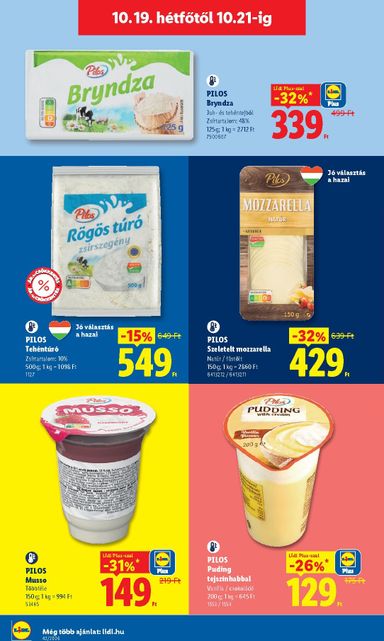 Akciós újság Lidl - Lidl érvényes 10.15.-tól 10.21.-ig - 60 oldal