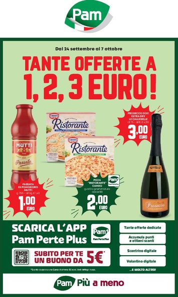 Volantino Pam - Pam valido dal 24/09 al 07/10 - pagina 1