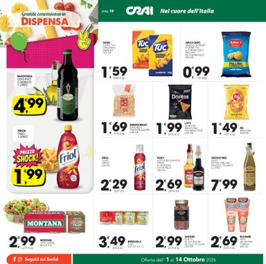 Volantino Crai - Crai - Palermo, Sicilia valido dal 01/10 al 14/10 - pagina 10