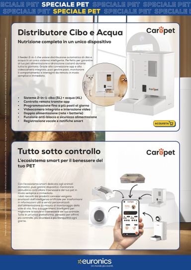 Volantino Euronics - Euronics - Speciale Pet valido dal 05/05 al 30/10 - pagina 6