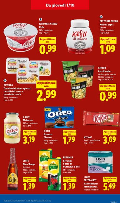 Volantino Lidl - Lidl valido dal 01/10 al 07/10 - pagina 17