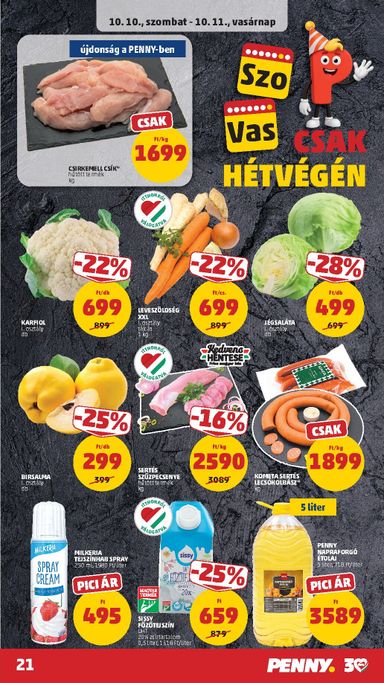Akciós újság PENNY - PENNY érvényes 10.08.-tól 10.14.-ig - 25 oldal