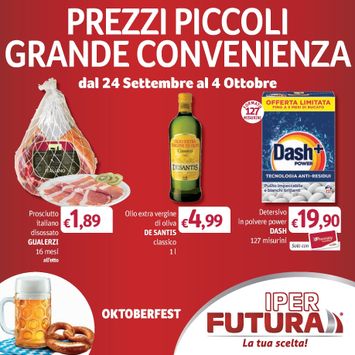 Volantino Iper Futura - Iper Futura valido dal 24/09 al 04/10 - pagina 1