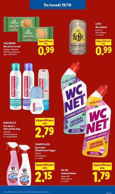 Volantino Lidl - Lidl valido dal 15/10 al 21/10 - pagina 47