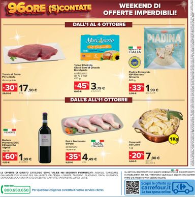 Volantino Carrefour - Carrefour valido dal 29/09 al 12/10 - pagina 48