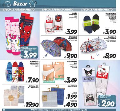 Volantino Super Conveniente - Super Conveniente - Messina, Siracusa, Palermo valido dal 02/10 al 12/10 - pagina 24