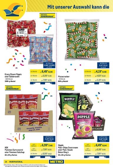 Prospekt METRO - Metro - Wurfmaterial Karneval gültig ab 01.10. bis 31.10. - seite 14