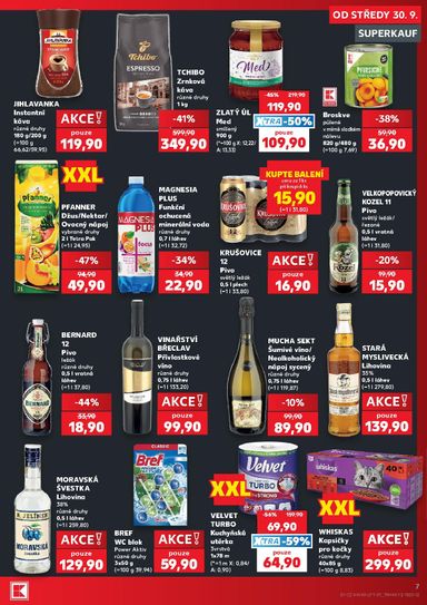 Leták Kaufland - Kaufland - Praha 4 od 30.09. do 06.10. - strana 7