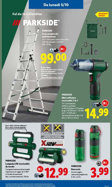 Volantino Lidl - Lidl valido dal 01/10 al 07/10 - pagina 35