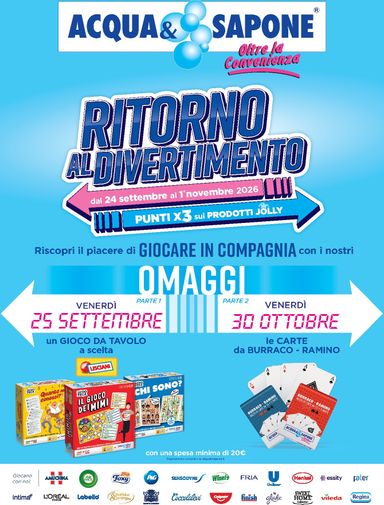 Volantino Acqua e Sapone - Acqua e Sapone valido dal 20/09 al 10/10 - pagina 18