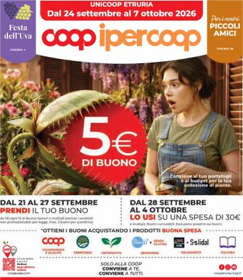 Volantino Coop - Coop valido dal 24/09 al 07/10 - pagina 1
