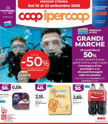 Volantino Coop - Coop valido dal 10/09 al 23/09 - pagina 1