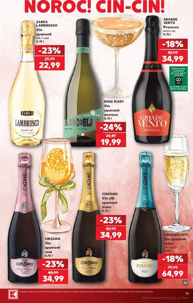 Catalogul Kaufland - Kaufland - Ciao Italia de la 30.09. până la 06.10. - pagina 15