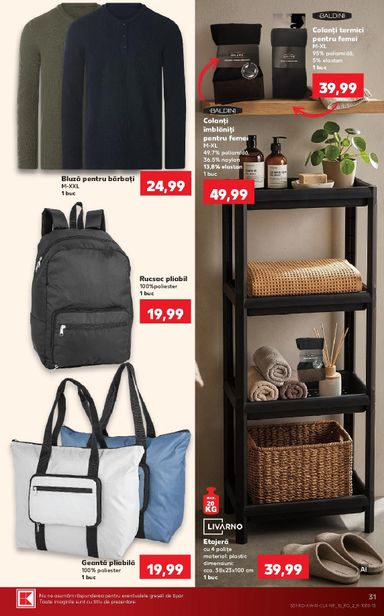 Catalogul Kaufland - Kaufland - Ieftin si bun de la 07.10. până la 13.10. - pagina 31