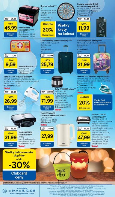 Leták Tesco - Tesco od 30.09. do 06.10. - strana 40