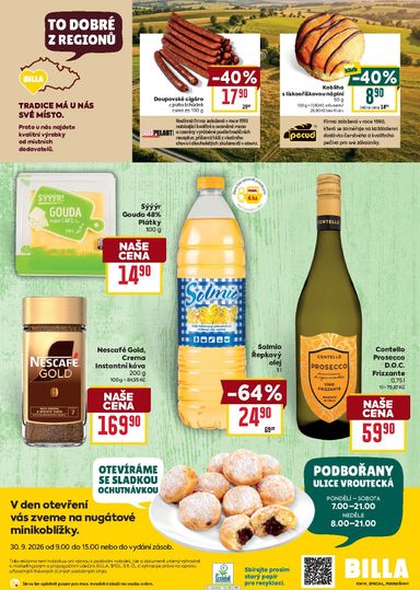 Leták Billa - Billa - Podbořany od 30.09. do 06.10. - strana 4
