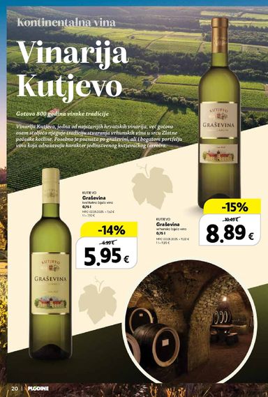 Katalog Plodine - Plodine - Vinski putopis vrijedi od 24.09. do 07.10. - stranica 20