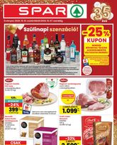 Spar akciós újság, érvényes csütörtöktől 10.01.