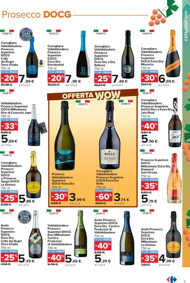 Volantino Carrefour - Carrefour - Catalogo vini valido dal 05/10 al 08/11 - pagina 7