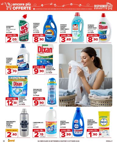 Volantino Iperal - Iperal - Ancora più offerte valido dal 30/09 al 13/10 - pagina 26