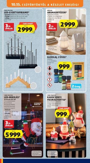 Akciós újság Aldi - Aldi érvényes 10.15.-tól 10.21.-ig - 36 oldal