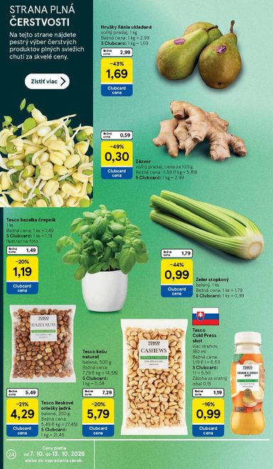 Leták Tesco - Tesco od 07.10. do 13.10. - strana 24