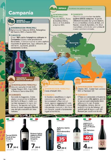 Volantino Carrefour - Carrefour - Catalogo vini valido dal 05/10 al 08/11 - pagina 26