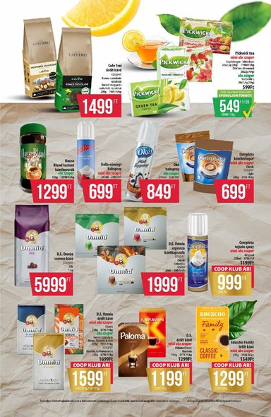 Akciós újság Coop - Coop - Észak-Kelet érvényes 10.15.-tól 10.21.-ig - 7 oldal