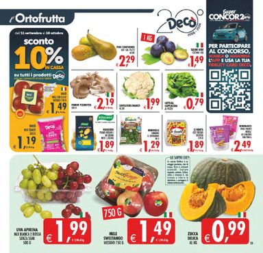 Volantino Decò - Decò - Supermercati/Maxistore/Local valido dal 02/10 al 12/10 - pagina 23