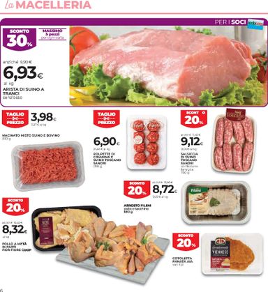 Volantino Coop - Coop valido dal 24/09 al 07/10 - pagina 6
