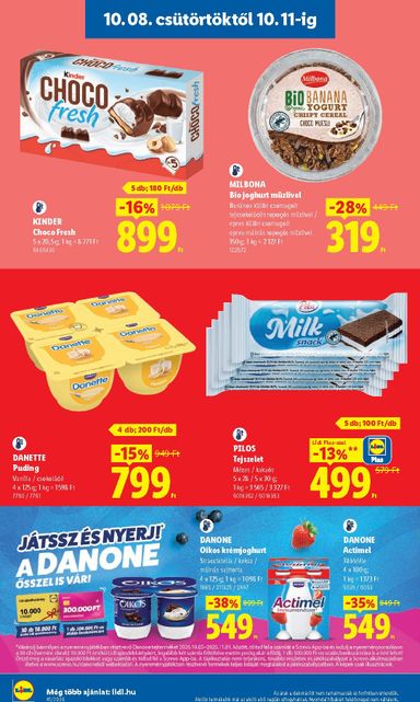 Akciós újság Lidl - Lidl érvényes 10.08.-tól 10.14.-ig - 8 oldal