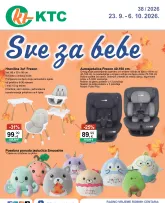 KTC - Igračke i Tekstil katalog vrijedi od srijede 23.09.2026