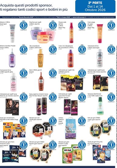 Volantino Famila - Famila - Prodotti Sponsor valido dal 01/10 al 15/11 - pagina 14