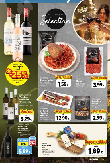 Katalog Plodine - Plodine - Vinski putopis vrijedi od 24.09. do 07.10. - stranica 23