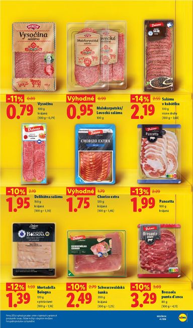 Leták Lidl - Lidl - Dlhodobo zlacnené od 03.07. do 31.12. - strana 9