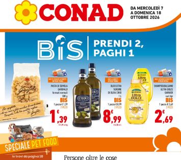 Volantino Conad - Conad - Frosinone, Latina, Rieti valido dal 07/10 al 18/10 - pagina 1