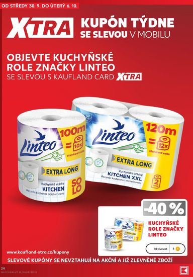 Leták Kaufland - Kaufland - Praha 4 od 30.09. do 06.10. - strana 24
