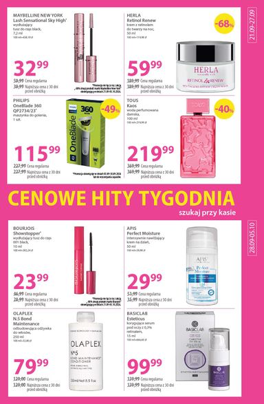 Gazetka Hebe - Hebe od 21.09. do 05.10. - strona 15