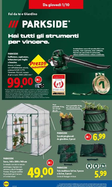 Volantino Lidl - Lidl valido dal 01/10 al 07/10 - pagina 24