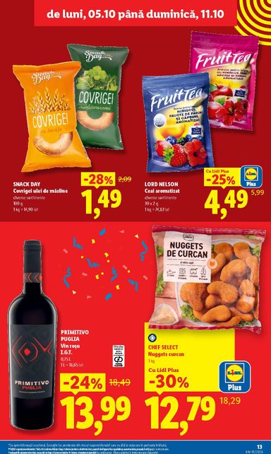 Catalogul Lidl - Lidl de la 05.10. până la 11.10. - pagina 13