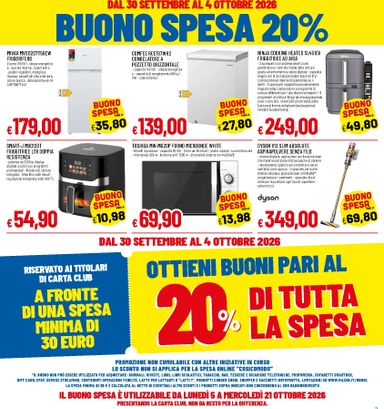 Volantino Galassia - Galassia - Buono Spesa 20% valido dal 30/09 al 21/10 - pagina 5