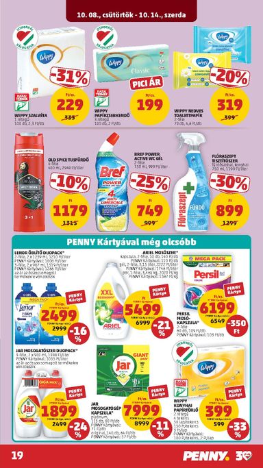 Akciós újság PENNY - PENNY érvényes 10.08.-tól 10.14.-ig - 23 oldal