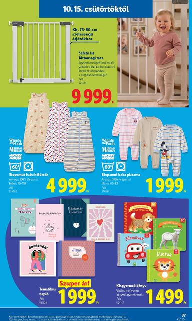 Akciós újság Lidl - Lidl érvényes 10.15.-tól 10.21.-ig - 37 oldal